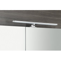 Sapho MIRRÓ galerka s LED osvetlením, 80x70x16cm, biela MC080-0030