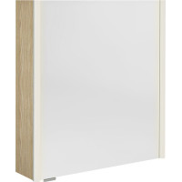 Sapho ALIX galerka s LED osvetlením 66x70x17,5 cm, ľavá/pravá, brest bardini AX166-0013
