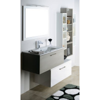 Sapho ESPACE otvorená policová skrinka 35x94x22cm, borovica rustik ESC170-1616