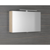 Sapho CLOE galerka s LED osvetlením 80x50x18cm, brest bardini CE080-0013