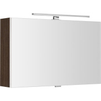 Sapho CLOE galerka s LED osvetlením 80x50x18cm, borovica rustik CE080-0016