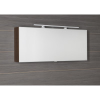 Sapho CLOE galerka s LED osvetlením 120x50x18cm, borovica rustik CE120-0016