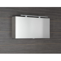 Sapho CLOE galerka s LED osvetlením 100x50x18cm, dub strieborný CE100-0011