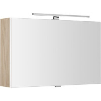 Sapho CLOE galerka s LED osvetlením 80x50x18cm, brest bardini CE080-0013