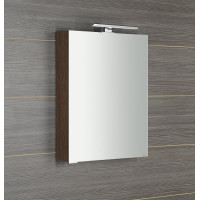 Sapho MIRRÓ galerka s LED osvetlením, 50x70x16cm, ľavá/pravá, borovica rustik MC050-0016