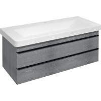 Sapho SITIA umývadlová skrinka 101, 4x50x44, 2cm, 2xzásuvka, dub strieborný SI105-1111
