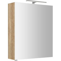 Sapho RIWA galerka s LED osvetlením, 60x70x17cm, dub alabama RIW060-0022