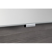 Sapho CLOE galerka s LED osvetlením 80x50x18cm, dub strieborný CE080-0011