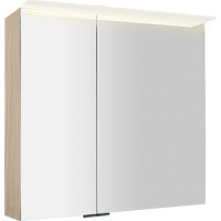 Sapho LINEX galerka s LED osvetlením, 80x70x15cm, brest bardini LX080-0013