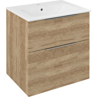 Sapho CIRASA umývadlová skrinka 59, 2x64x46cm, dub Alabama CR601-2222