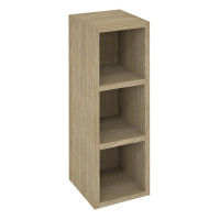 Sapho ESPACE otvorená policová skrinka 20x60x22cm, brest bardini ESC140-1313