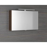 Sapho CLOE galerka s LED osvetlením 80x50x18cm, borovica rustik CE080-0016
