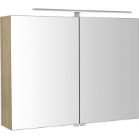 Sapho RIWA galerka s LED osvetlením, 81x70x17cm, brest bardini RIW080-0013