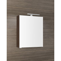Sapho MIRRÓ galerka s LED osvetlením, 60x70x16cm, ľavá/pravá, borovica rustik MC060-0016