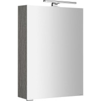 Sapho MIRRÓ galerka s LED osvetlením, 50x70x16cm, ľavá/pravá, dub strieborný MC050-0011