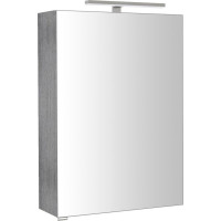 Sapho RIWA galerka s LED osvetlením, 50x70x17cm, dub strieborný RIW050-0011