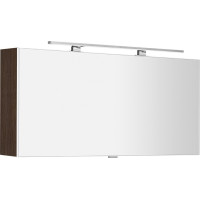 Sapho CLOE galerka s LED osvetlením 120x50x18cm, borovica rustik CE120-0016