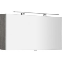 Sapho CLOE galerka s LED osvetlením 100x50x18cm, dub strieborný CE100-0011