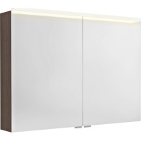 Sapho LINEX galerka s LED osvetlením, 100x70x15cm, borovica rustik LX100-0016