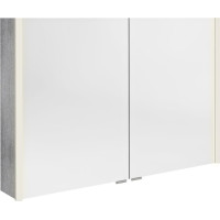 Sapho ALIX galerka s LED osvetlením, 106x70x17,5cm, dub strieborný AX106-0011