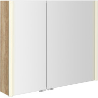 Sapho ALIX galerka s LED osvetlením 86x70x17,5cm, dub alabama AX186-0022