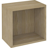 Sapho ESPACE otvorená policová skrinka 35x35x22cm, brest bardini ESC150-1313