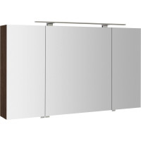 Sapho MIRRÓ galerka s LED osvetlením, 3x dvierka, 120x70x16cm, borovica rustik MC121-0016