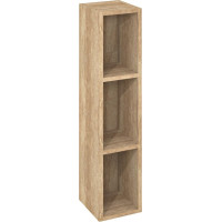 Sapho ESPACE otvorená policová skrinka 20x94x22cm, dub alabama ESC130-2222