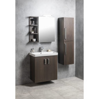 Sapho RIWA galerka s LED osvetlením, 60x70x17cm, borovica rustik RIW060-0016