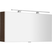 Sapho CLOE galerka s LED osvetlením 100x50x18cm, borovica rustik CE100-0016