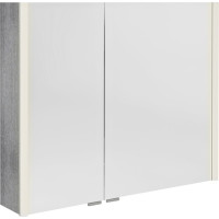 Sapho ALIX galerka s LED osvetlením 86x70x17,5cm, dub strieborný AX186-0011