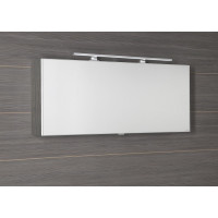 Sapho CLOE galerka s LED osvetlením 120x50x18cm, dub strieborný CE120-0011