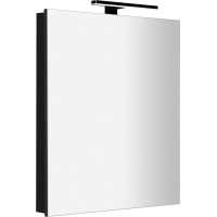 Sapho GRETA galerka s LED osvetlením, 60x70x14cm, čierna mat GR065-0035