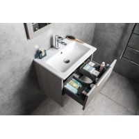 Sapho CIRASA umývadlová skrinka 48x54x39cm, dub strieborný CR492-1111