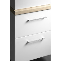 Aqualine VEGA kovová úchytka, 210/192mm, chróm PR1720