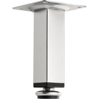 Aqualine ZOJA výškovo nastaviteľná nožička výška 100-110mm, chróm 10078