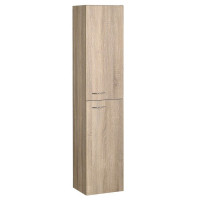 Aqualine ZOJA/KERAMIA FRESH skrinka vysoká 30x140x20cm, dub platín 51157