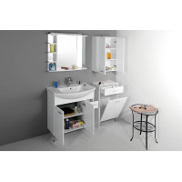 Aqualine ZOJA/KERAMIA FRESH skrinka horná 50x76x23cm, biela 51302