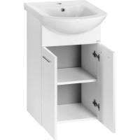 Aqualine ZOJA umývadlová skrinka 41, 5x74x25, 3cm, biela 51045A
