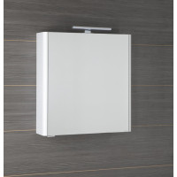 Sapho LUCIE galerka s LED osvetlením, 65x70x17cm, biela LU065-0030