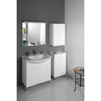 Aqualine ZOJA umývadlová skrinka 82, 8x74x34, 3cm, biela 51083A