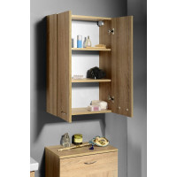 Aqualine ZOJA/KERAMIA FRESH skrinka horná 50x76x23cm, dub platin 51304