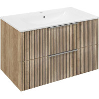 Sapho CIRASA umývadlová skrinka 79, 8x52x46cm, dub alabama strip CR801-2322