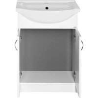 Aqualine SIMPLEX ECO 50 umývadlová skrinka vrátane umývadla 47x83, 5x29cm SIME500