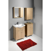 Aqualine ZOJA/KERAMIA FRESH skrinka horná 50x76x23cm, dub platin 51304
