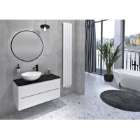 Sapho LUCIE umývadlová skrinka s rockstone doskou 89, 5x45x44, 5cm, biela / rare rock LU090-3030-01