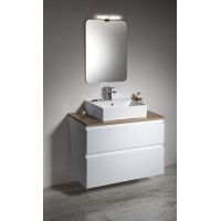 Aqualine ALTAIR umývadlová skrinka 86, 5x60x45cm, biela AI290