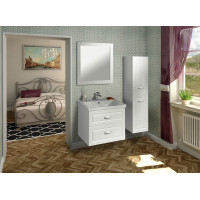 Aqualine FAVOLO umývadlová skrinka 76, 5x60x44, 6cm, biela mat FV280