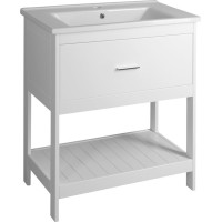 Aqualine ETIDE umývadlová skrinka 71, 5x85x44 cm, biela mat ET725