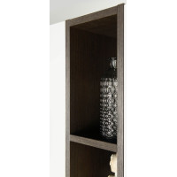 Sapho ESPACE otvorená policová skrinka 20x172x32cm, biela ESC100-3030